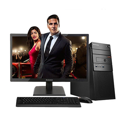 联想(Lenovo)扬天商用A6800f台式机加21.5双超屏(I5-6500 4G 1T 2G独显刻录 WIN10)