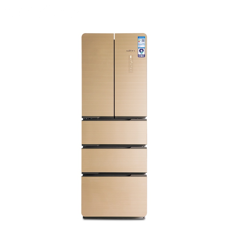 新飞冰箱BCD-345WGVS5C波光纹玻璃金