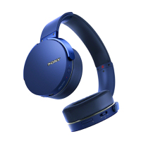 索尼(SONY)立体声无线耳机 MDR-XB950B1(蓝色) 头戴式 重低音 无线蓝牙耳机