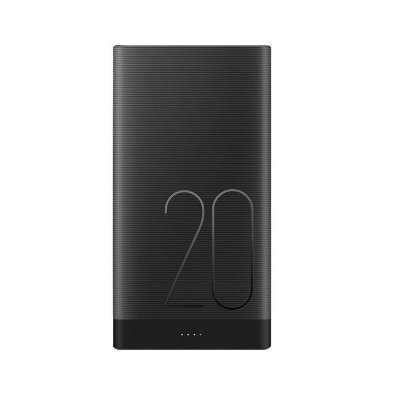 华为(HUAWEI)原装20000mAh大容量双USB输出双向快充移动电源/充电宝液态锂离子电芯(18650) 金属机身
