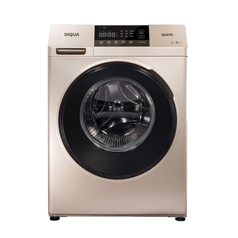 三洋(SANYO)DG-F100570BE 10公斤大容量 下排水 变频滚筒洗衣机