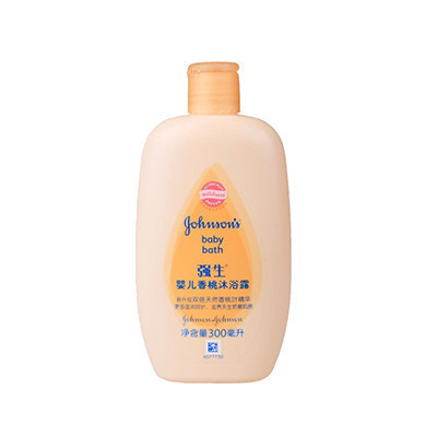 强生(Johnson) 婴儿香桃沐浴露300ml(倍感柔滑 温和呵护 香桃叶精华)