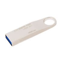 苏宁自营金士顿(Kingston)32GB U盘 USB3.0 DTSE9G2 金属银色亮薄 读速100MB/s