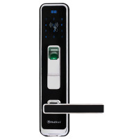 汇泰龙 五金指纹锁家用智能门锁 电子刷卡锁密码锁防盗锁HZ-69008