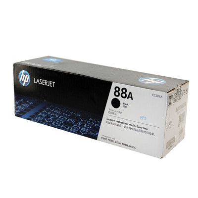 惠普打印机硒鼓 CC388A 彩包装 黑色