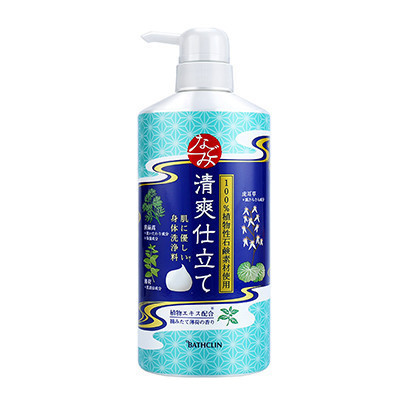 巴斯克林 舒和草本沐浴露 清爽薄荷香型 600ml