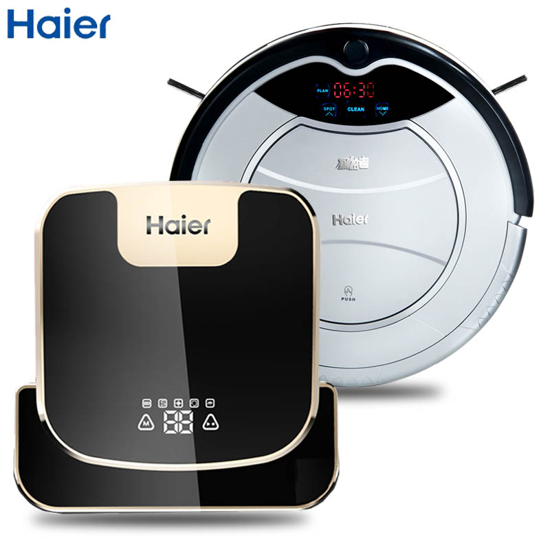 Haier/海尔规划式扫地机器人/擦地机拖地机器人家用智能全自动T325扫拖组合