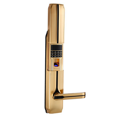 汇泰龙 家用防盗门指纹锁密码锁 智能电子锁HZ-69005带遥控