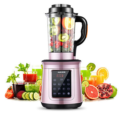 奥克斯(AUX)破壁机HX-PB831 立体加热 12档高速破壁 可蒸煮预约 果汁机 辅食料理机 豆浆机