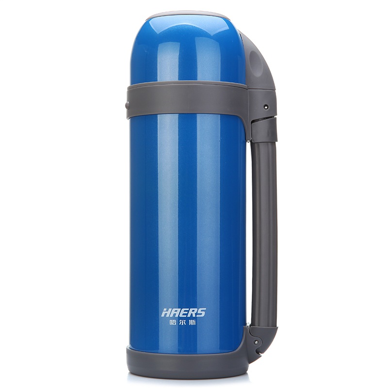 哈尔斯HAERS 1500ml不锈钢真空保温户外运动广口旅行壶 HG-1500-3
