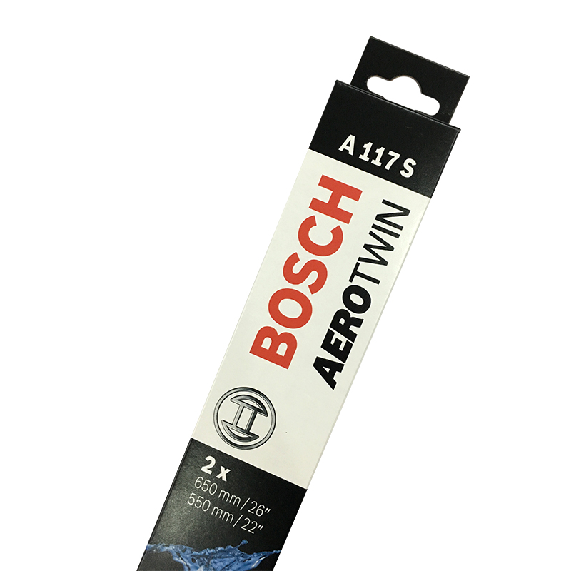 博世进口专用无骨雨刷片3397007117(26寸+22寸)2支/盒