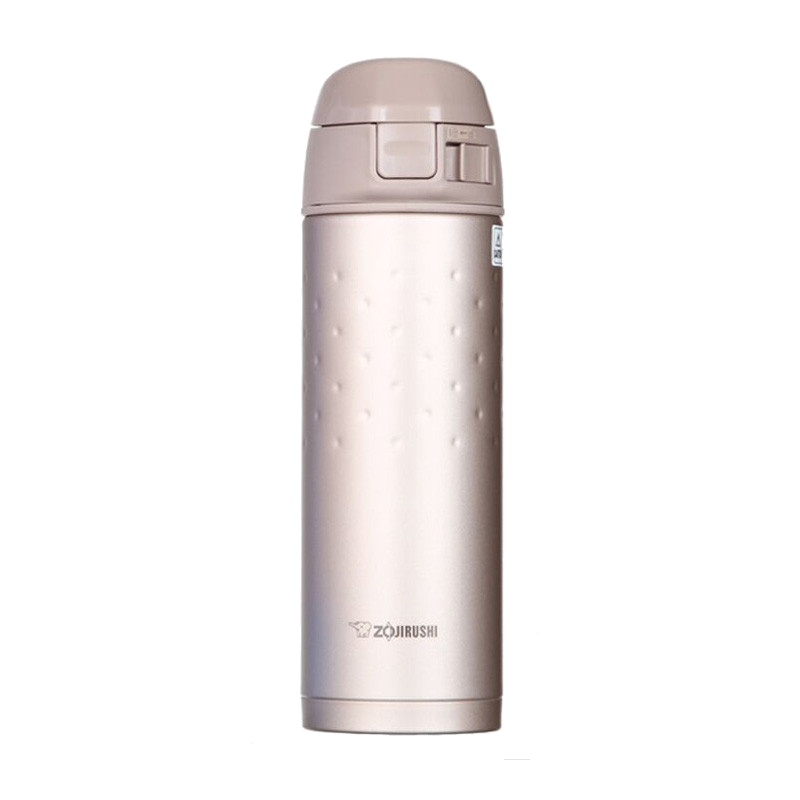象印(ZO JIRUSHI)保温杯SM-DCE50不锈钢双层真空保冷水杯子500ml 香槟色NL