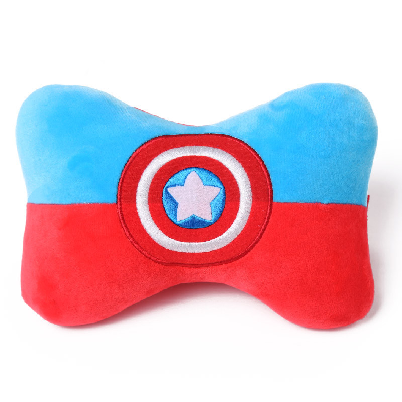 苏宁影城 Marvel 漫威 车内饰 卡哇伊系列美国队长-头枕