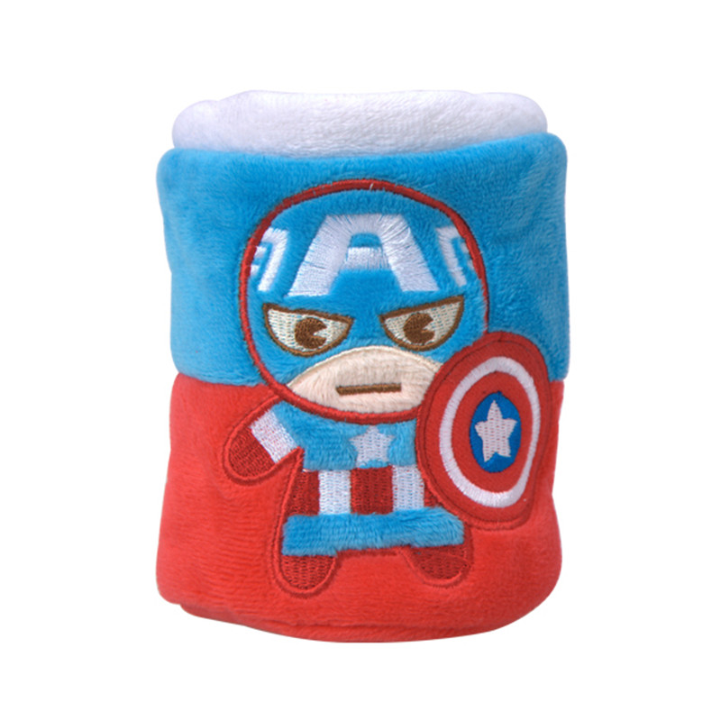 苏宁影城 Marvel 漫威 车内饰 卡哇伊系列美国队长-置物桶