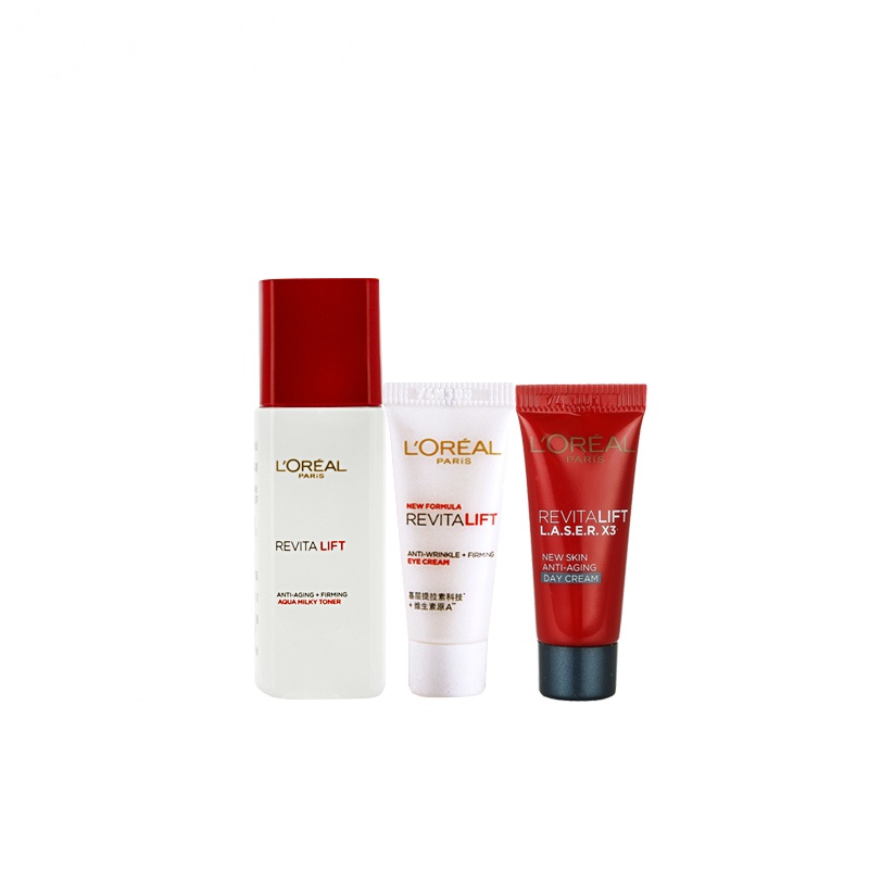 欧莱雅(LOREAL)复颜抗皱紧致滋润3件套赠品小样(赠品,非卖品,请勿购买)