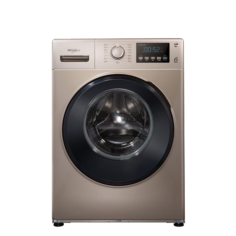 惠而浦(Whirlpool)WG-F90870B 9公斤大容量 变频滚筒洗衣机