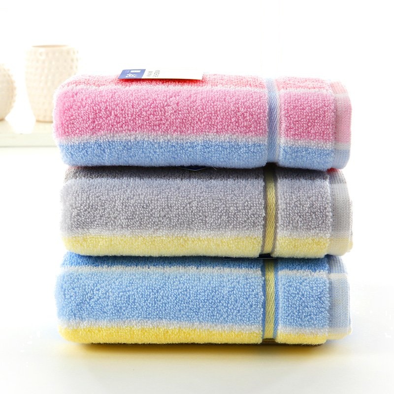 金号(KING SHORE) 全棉无捻提缎面巾擦脸巾厚实 柔软吸水 灰色 GA1087 （条）