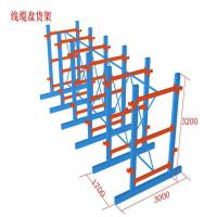 持力正胜线缆盘货架1700mm*3000mm*3200mm*2层 3T/层 加配4根管