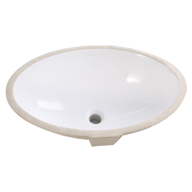 科勒台下盆 温蒂斯椭圆形台下面盆台盆洗脸洗手盆 K-2940T-0