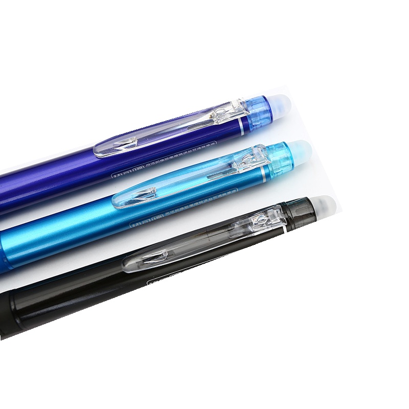 晨光AKPH3201热可擦中性笔0.5mm 按动可擦笔 水笔按动性水笔中性笔涂改笔小学生用热敏摩擦签字笔