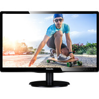 飞利浦 PHILIPS 21.5英寸 IPS面板广视角面板液晶显示器 (1个HDMI+1个VGA) 1920 x 108
