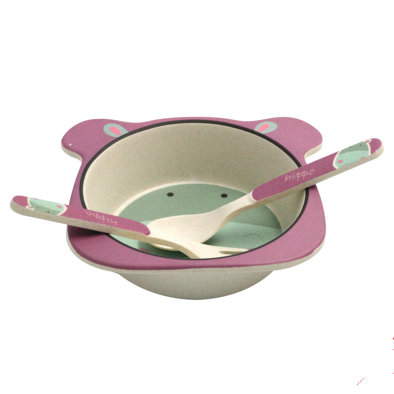 YOOKIDOO丛林三件套-河马竹纤维