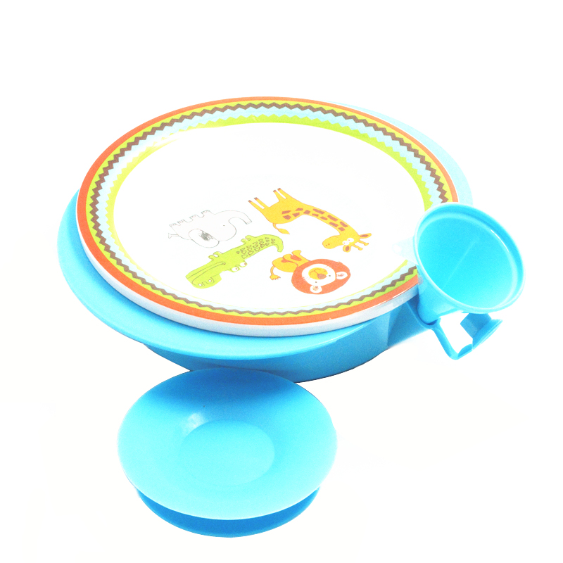 儿童注水保温碗-蓝色