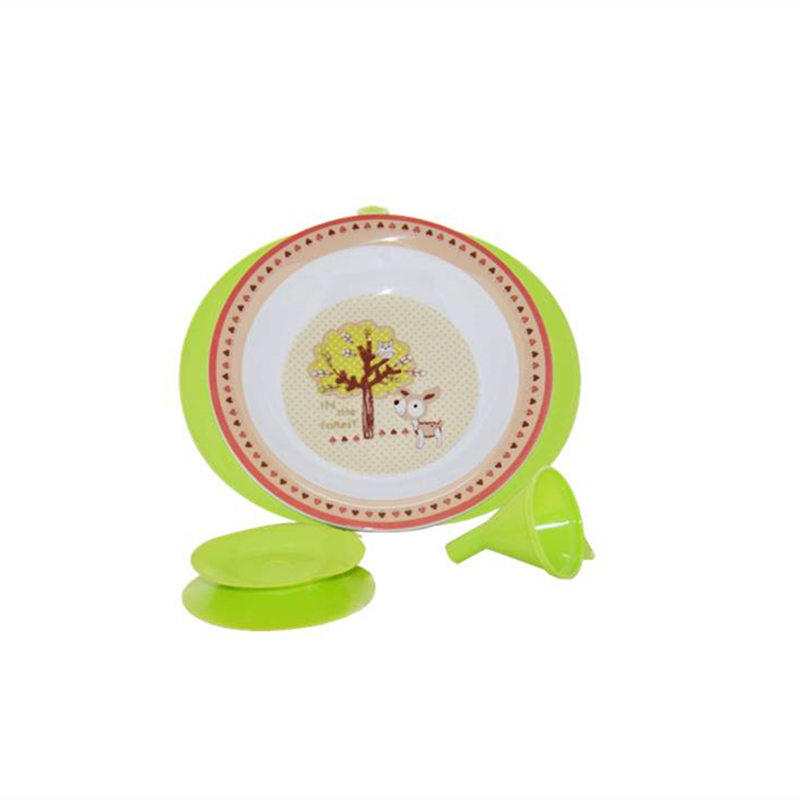 YOOKIDOO儿童注水保温碗-绿色