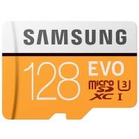 三星(SAMSUNG) microSD存储卡 128G Class10 UHS-1 传输100MB/s 升级版