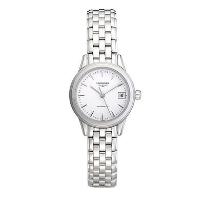 瑞士正品 浪琴 军旗自动机械 女表 L4.274.4.12.6