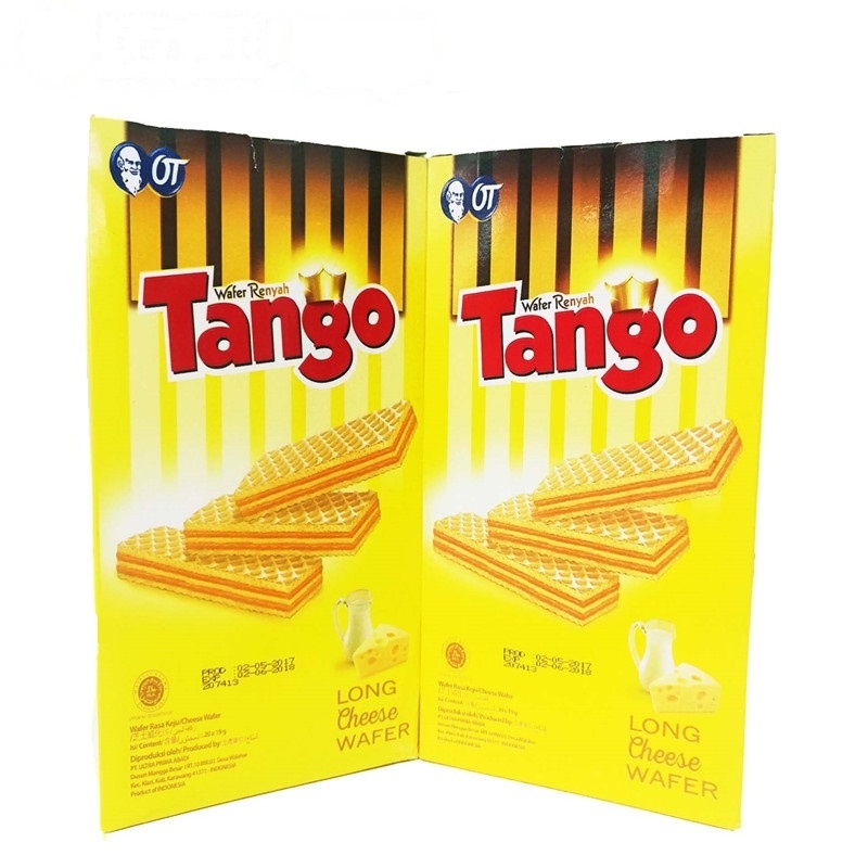 奥朗探戈 （Tango）乳酪威化饼干 19g*20条 印尼进口