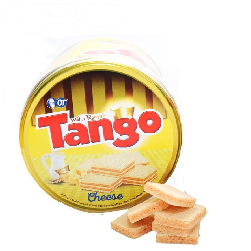 印尼进口 奥朗探戈 Tango乳酪威化饼干 350g