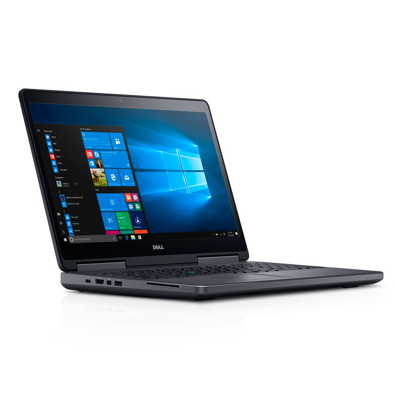 戴尔(DELL)precision7520 15.6英寸移动工作站I7-7700HQ/16G/256+2T/4G独显4K