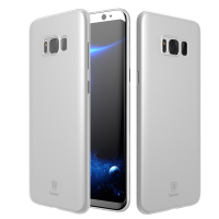 【摄像头增高保护】倍思Baseus三星 Galaxy S8 Plus轻薄防摔手机壳全包磨砂保护套 三星 硅胶 手机保护套