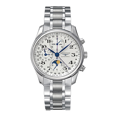 瑞士浪琴 名匠 月相 自动机械 男士手表 L2.673.4.78.6