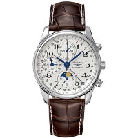 LONGINES 浪琴 名匠系列皮带男士机械表 L2.673.4.78.3