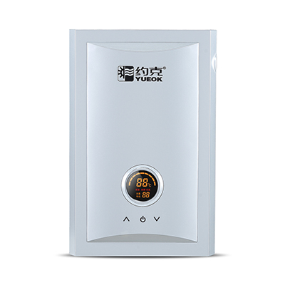 约克YK-DJ1小型速热电热水器即热式家用淋浴洗澡智能恒温厨房超薄