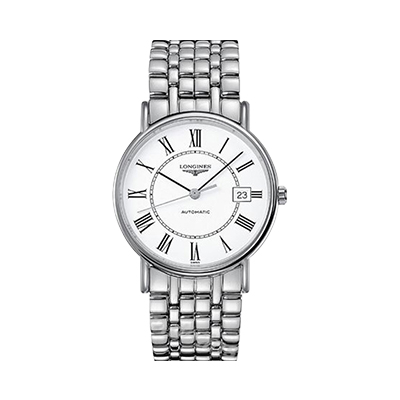 LONGINES 浪琴时尚系列钢带男士机械表L4.921.4.11.6