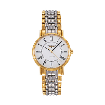 浪琴瑰丽 新款 罗马间金背透机械男表L4.921.2.11.7