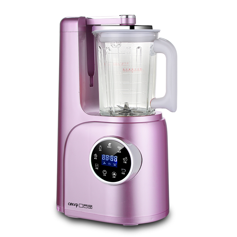 口吕品 真空破壁料理机 XZ-NK808 家用多功能 加热真破壁 玻璃杯体 婴儿辅食 料理机 养生机紫色