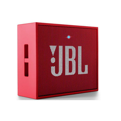 JBL GO 音乐金砖 蓝牙电脑小音箱 音响 低音炮 便携迷你音响 音箱 红色 电脑音箱笔记本音箱蓝牙音箱塑料