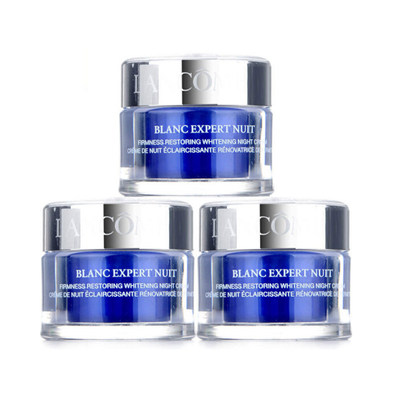 兰蔻(LANCOME)臻白晚霜15ml*3个一组(又名:新臻白晚霜) 滋润面霜 补水保湿