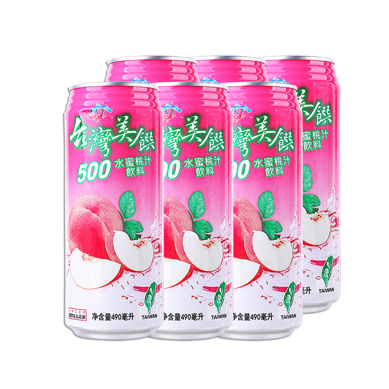 通天下水蜜桃汁饮料490ml*6