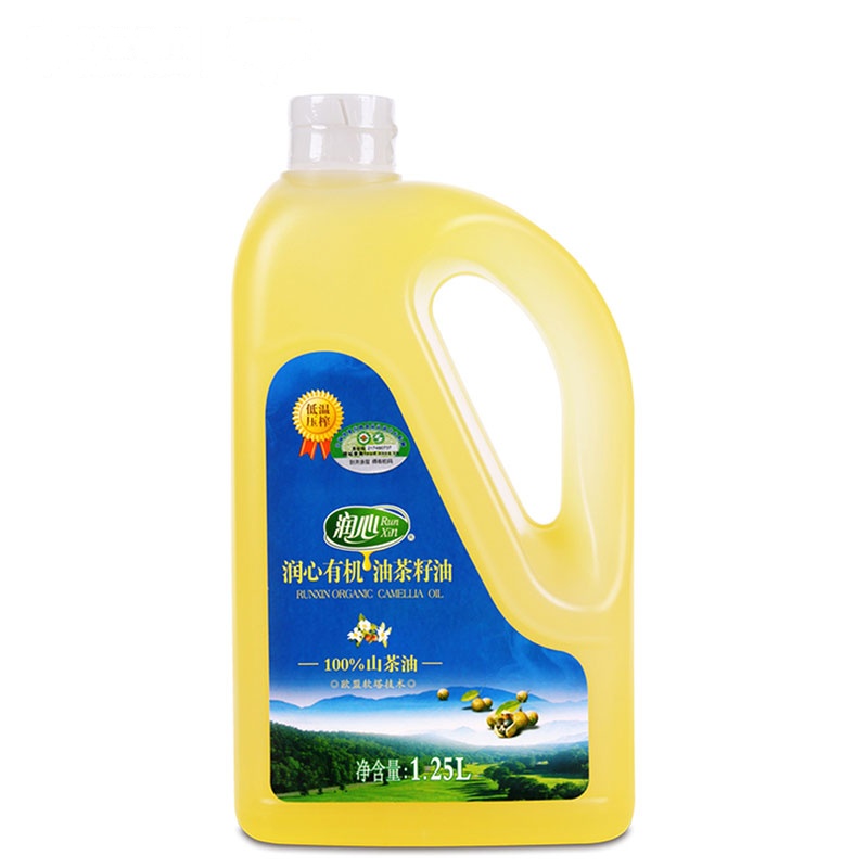 润心有机山茶油1.25L