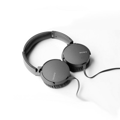 索尼耳机 MDR-XB550AP 头戴式耳机 黑色