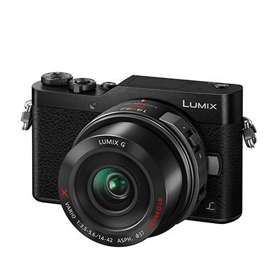 松下(Panasonic)Lumix DC-GF9XGK(14-42X)数码微型单电套机 4K美颜自拍 微单相机 黑色