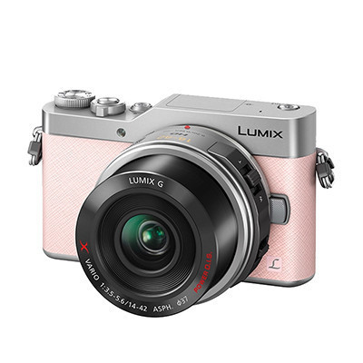 松下PanasonicLumix DC-GF9XGK14-42数码微型单电套机 微单相机 粉色 1600万像素变焦套装