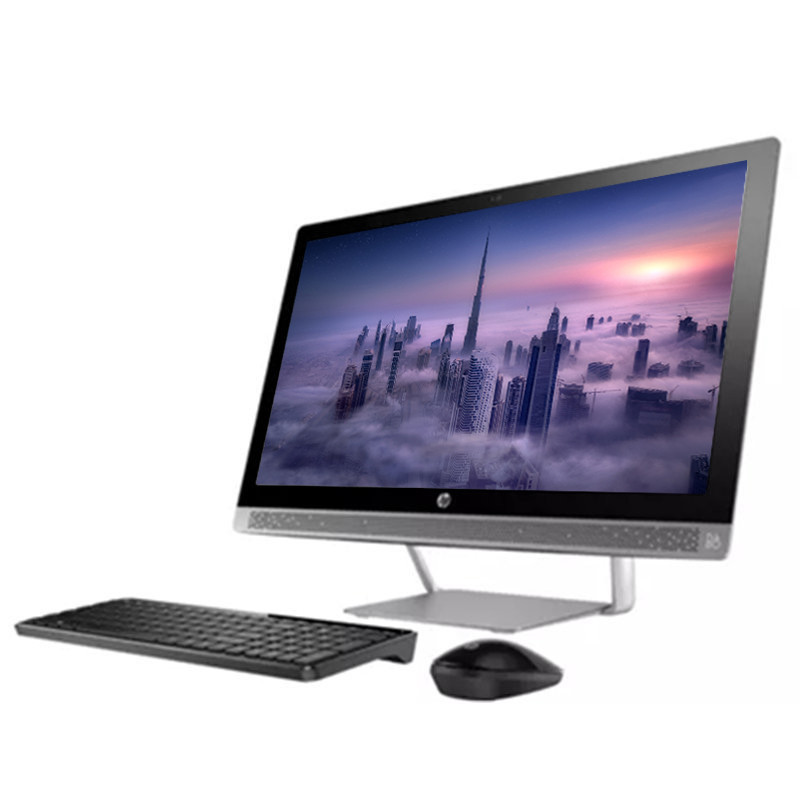 惠普(hp) 490G3 AiO 1NU42PA 23.8英寸 商务一体机 i3-7100T/4G/1TB/DVDRW