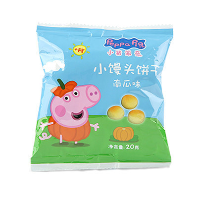 Peppa Pig 小猪佩奇 小馒头南瓜味 20g/袋