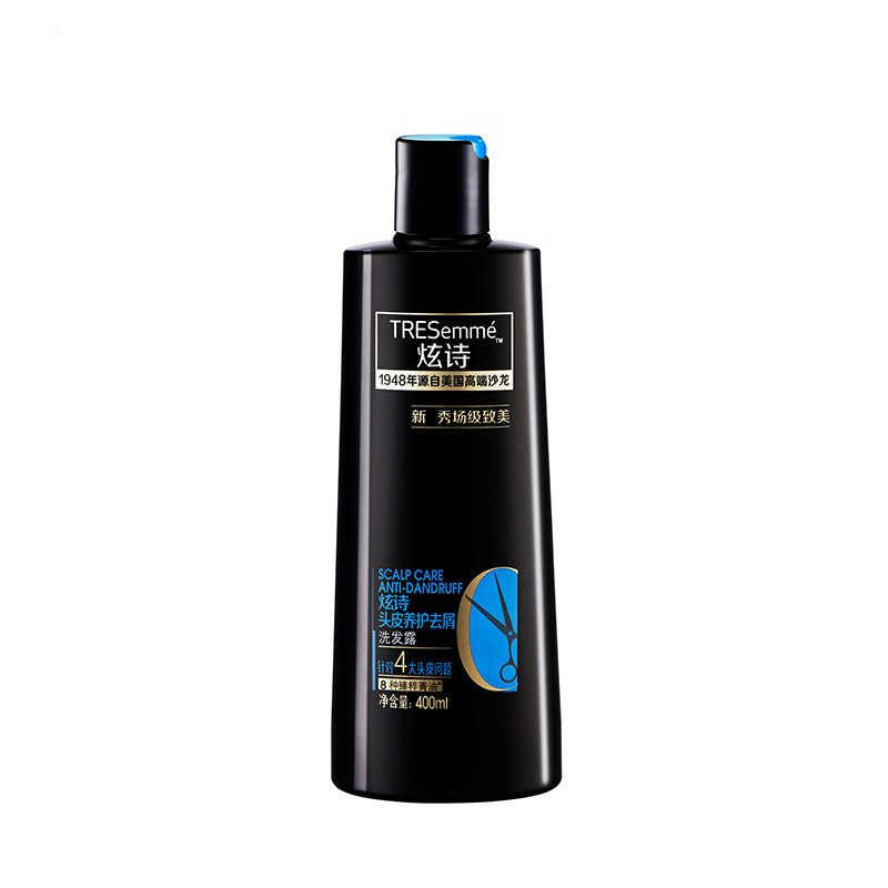 炫诗(Tresemme)头皮养护去屑洗发水400ml 所有发质;干性;油性;受损发质;中性 适合成人[联合利华]